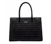 Женская кожаная сумка 5200 BLACK
